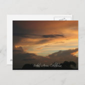 Gebrochener Pfeil, OK Sonnenuntergang Postkarte (Vorne/Hinten)