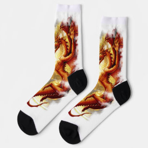 Gebrochener Sonnendrache Socken