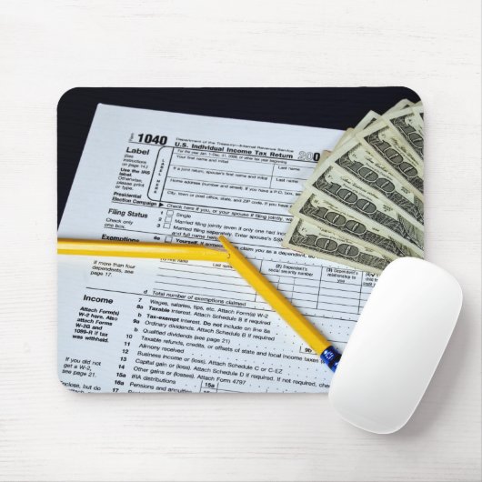 Gebrochener Steuerfond Mousepad (Mit Mouse)