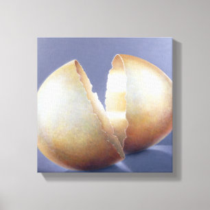 Gebrochenes Bronzezeitalter-Ei Leinwanddruck