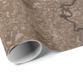 Gebrochenes Brown-Ei Geschenkpapier (Rolleneckpunkt)