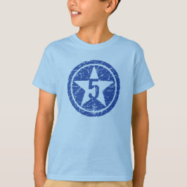 gebrochenes GEBURTSTAG Fünf-SterneT-Shirt T-Shirt