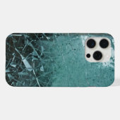 Gebrochenes Glas iphone 15 pro max Hülle (Rückseite (Horizontal))