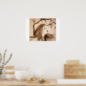 gebrochenes Herz Poster (Küche)