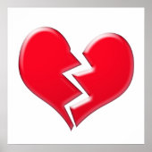 gebrochenes Herz Poster (Vorne)