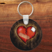 gebrochenes Herz/Schlüsselanhänger Schlüsselanhänger (Vorderseite)