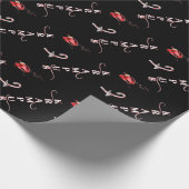 Gebrochenes Krampus träumt Packpapier (Ecke)