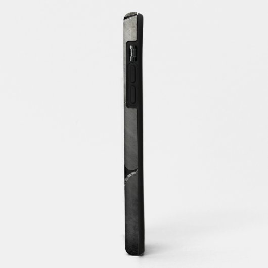 Gebrochenes MetalliPhone 5, Case-Mate iPhone Hülle (Hinten/Links)