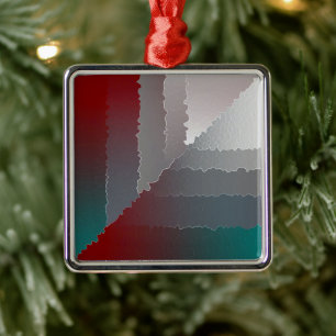 Gebrochenes Mosaik Ornament Aus Metall