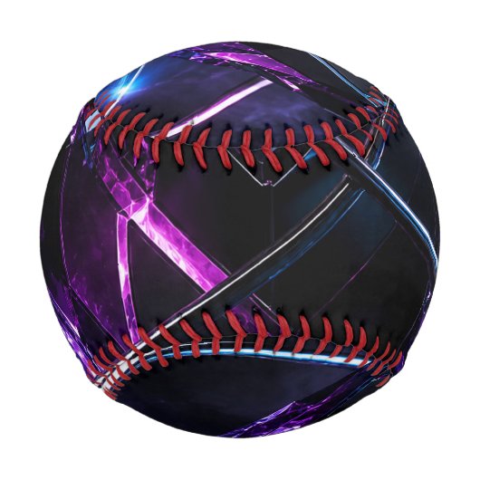Gebrochenes Portal der Neon-Singularität Baseball (Vorderseite)