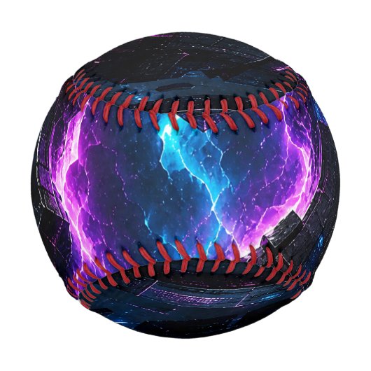 Gebrochenes Portal der Neon-Singularität Baseball (Vorderseite)