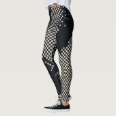 Gebrochenes Schachbrett Leggings (Links)