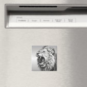 Gebrüll des Löwen Magnet (In Situ (Geschirrspüler))