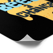 Gebt den Bienen eine Chance, den Bienenenhonig Ret Poster (Ecke)