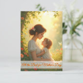 Gebt die mütterliche Liebe in blühendem Licht (Stehend Vorderseite)