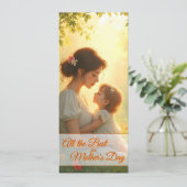 Gebt die mütterliche Liebe in blühendem Licht (Stehend Vorderseite)