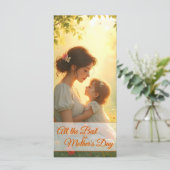 Gebt die mütterliche Liebe in blühendem Licht (Stehend Vorderseite)