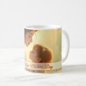 Gebt die mütterliche Liebe in blühendem Licht Kaffeetasse (VorderseiteRechts)