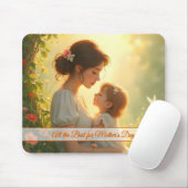 Gebt die mütterliche Liebe in blühendem Licht Mousepad (Mit Mouse)