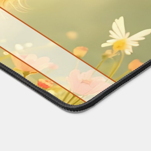 Gebt die mütterliche Liebe in blühendem Licht Schreibtischunterlage (Ecke)