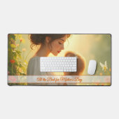 Gebt die mütterliche Liebe in blühendem Licht Schreibtischunterlage (Tastatur & Maus)