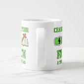 Gebt eurem Glauben Jumbo-Tasse (Rückseite)