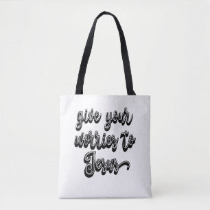 Gebt Jesus eure Sorgen Tasche