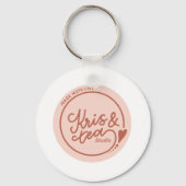 Gebt Liebe Herz Schlüsselanhänger (Rückseite)