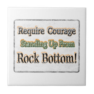 "Gebt Mut" Niedliches Design. Jetzt kaufen Fliese