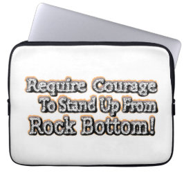 "Gebt Mut" Niedliches Design. Jetzt kaufen Laptopschutzhülle