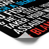 Gebt republikanischen Männern einen demokratischen Poster (Ecke)