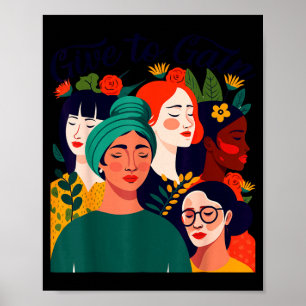 Gebt um den internationalen Frauentag 2026 Blumen Poster