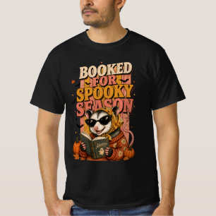 Gebucht für die gruselige Jahreszeit Süßer Opossum T-Shirt