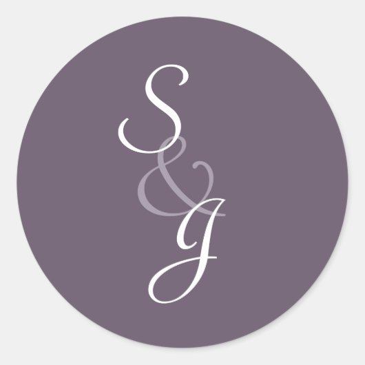 Gebuchte Hochzeitspflanze Umschlag Aufkleber (Vorderseite)