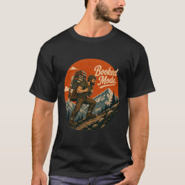 Gebuchter Abenteuer-Modus im Vintage-Lesestil T-Shirt