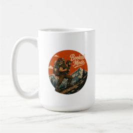 Gebuchter Modus Vintage-Lesebechermug Kaffeetasse