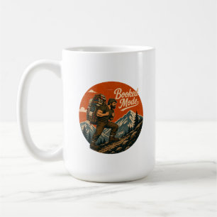 Gebuchter Modus Vintage-Lesebechermug Kaffeetasse