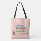 Gebuchtes Wochenende-Katze Tasche (Rückseite)