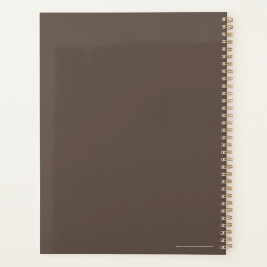 gebuchtes Wochenende Planer (Rückseite)