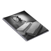 Gebügeltes Leinen und Tücher Notizblock (Rechte Seite)