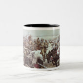 Gebühr der 21. Lancers in Omdurman 2 Zweifarbige Tasse (Mittel)