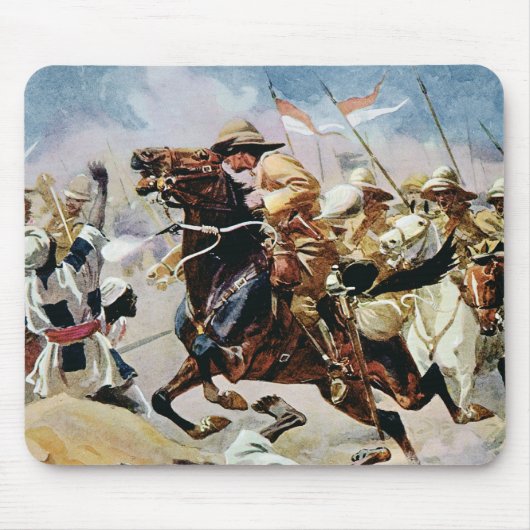 Gebühr der 21. Lancers in Omdurman Mousepad (Vorne)