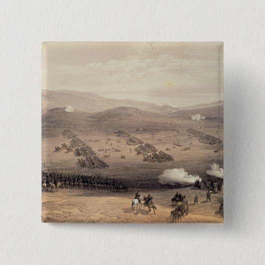 Gebühr der helle Kavallerie-Brigade Button (Vorderseite)