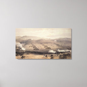 Gebühr der helle Kavallerie-Brigade Leinwanddruck