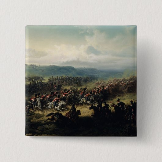 Gebühr der hellen Brigade, am 25. Oktober 1854 Button (Vorderseite)