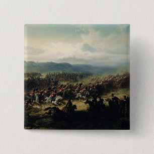 Gebühr der hellen Brigade, am 25. Oktober 1854 Button