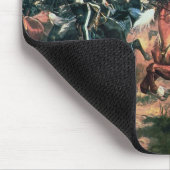 Gebühr der hellen Brigade Mousepad (Ecke)