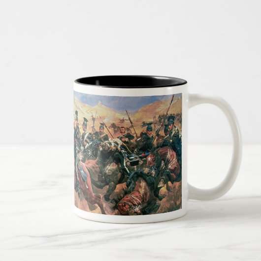 Gebühr der hellen Brigade Zweifarbige Tasse (Rechts)