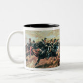 Gebühr der hellen Brigade Zweifarbige Tasse (Links)