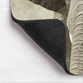 Gebühr des afrikanischen Elefanten, Tiersafari Mousepad (Ecke)
